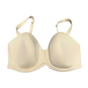 Wacoal Bra 854119 Red Carpet Underwire Lined Strapless Beige‎ Size 34DDD
